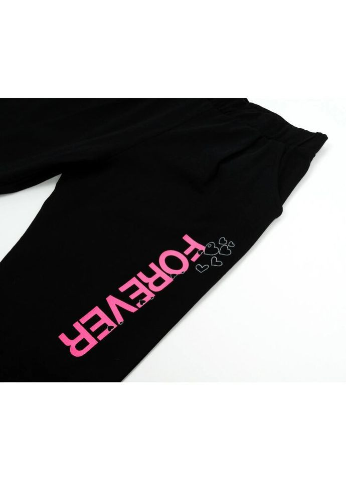 Чорний демісезонний набір дитячого одягу forever (14586-152g-black) Breeze