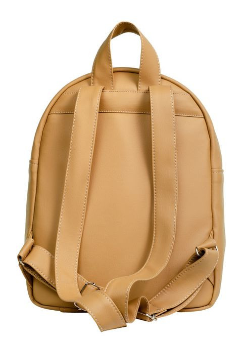 Женский городской классический рюкзак Бежевый (6690221029) Sambag (360965800)