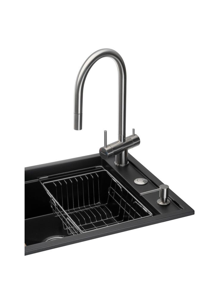 Мийка кухонна Royal Estella black (m453643) GRANADO Royal Estella black (+ подрібнювач Algar 1000 + зм (372968165)