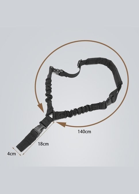 Тактичний одноточковий ремінь HB-037 койот пісочний No Brand (299460987)