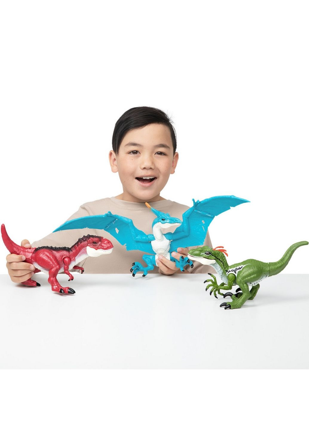 Интерактивная игрушка Тираннозавр со звуком 23х27х10 см Pets & Robo Alive (289460930)