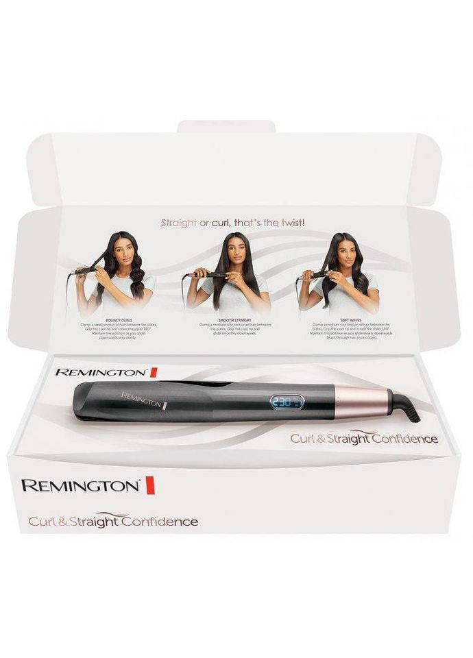 Щипцы для волос Curl&Straight Confidence S6606 Remington (368578731)