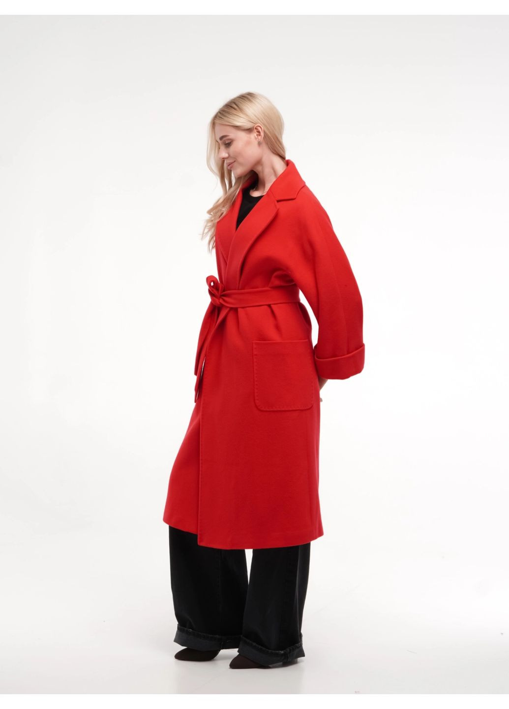 Коралове демісезонне Пальто Коралове Esmeralda