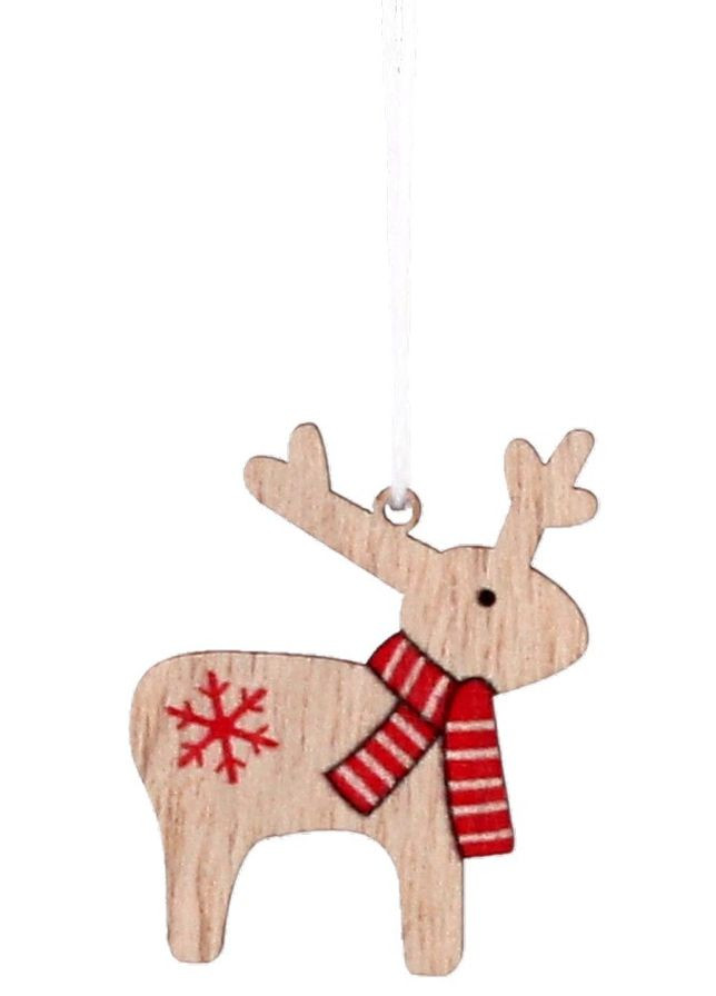 Украшение-подвеска Лени, дерево, комплект 18 шт Chomik (367114021)