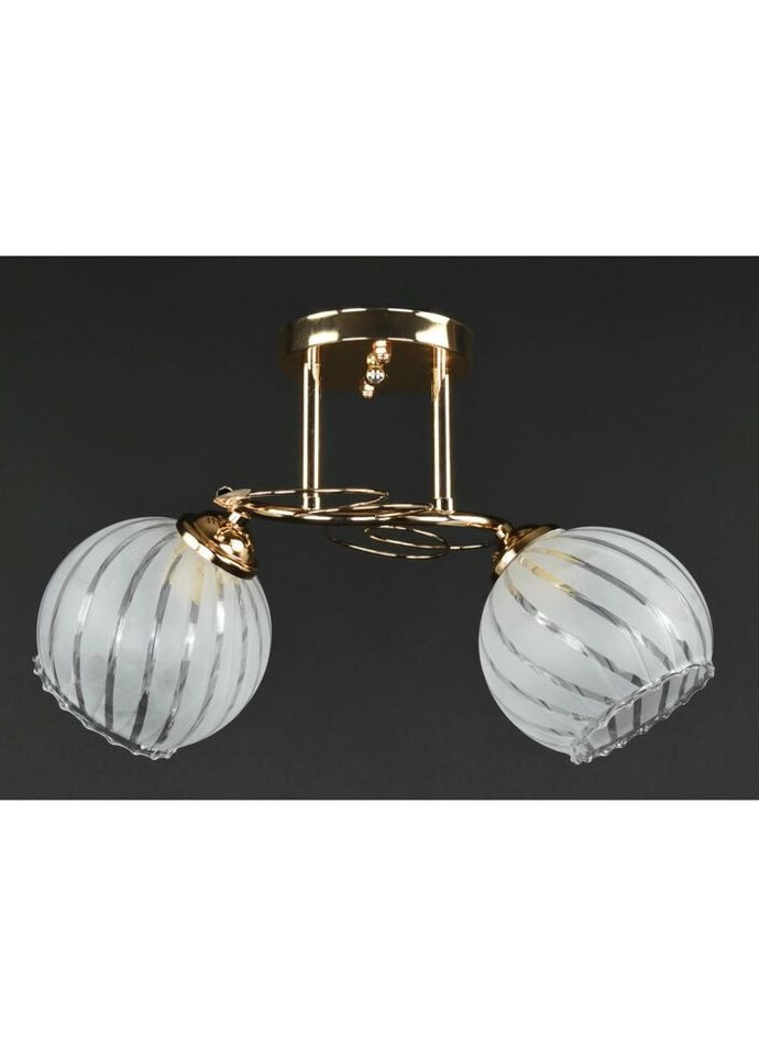 Люстра потолочная на 2 лампочки 27281 Золото 24х27х40 см. Sunnysky (335974995)