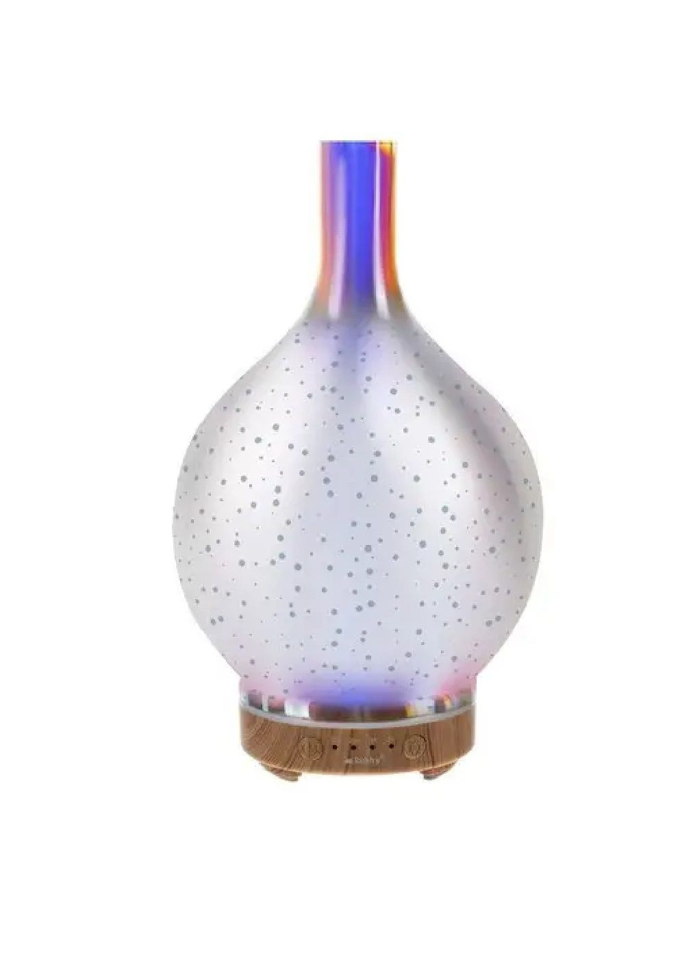 Увлажнитель воздуха с ароматерапией маслами RGB подсветкой эффектом 3D зеркальной лампы таймером 24х13 см (477923-Prob) Unbranded (300978095)