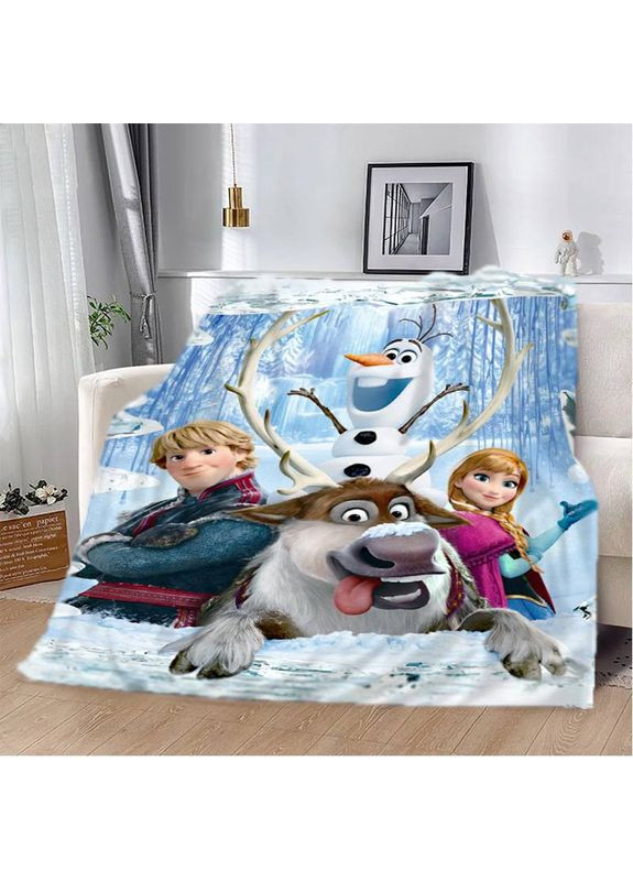 Плед 3D Ледяное сердце 13037 160х200 см FlexDress (368761557)