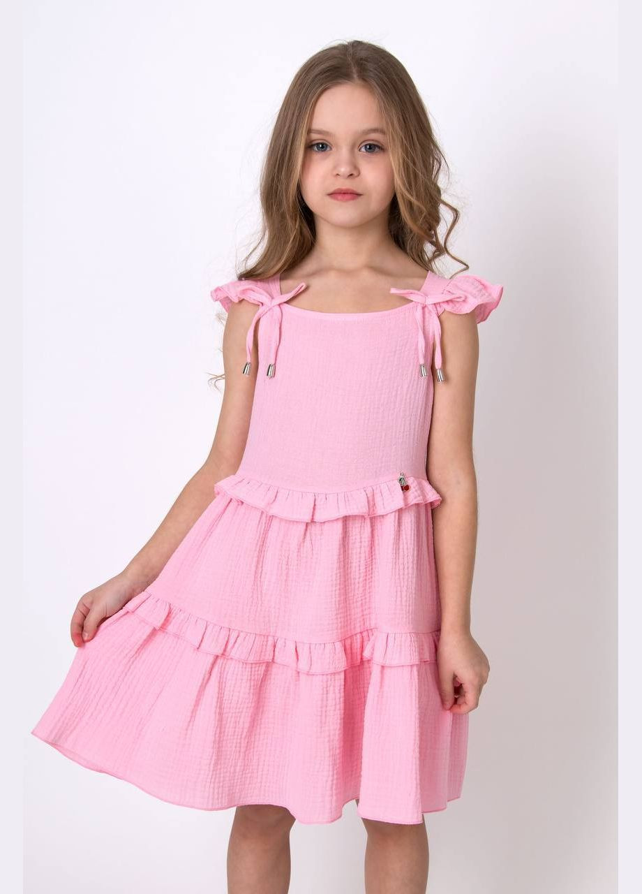 Розовое платье к/р девственниц. муслин 5444 Mevis (340401568)
