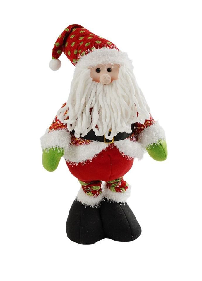 Новогодняя декоративная игрушка Санта-Клаус 23х30х49 см Разноцветный (160149) Yufeng (368290371)