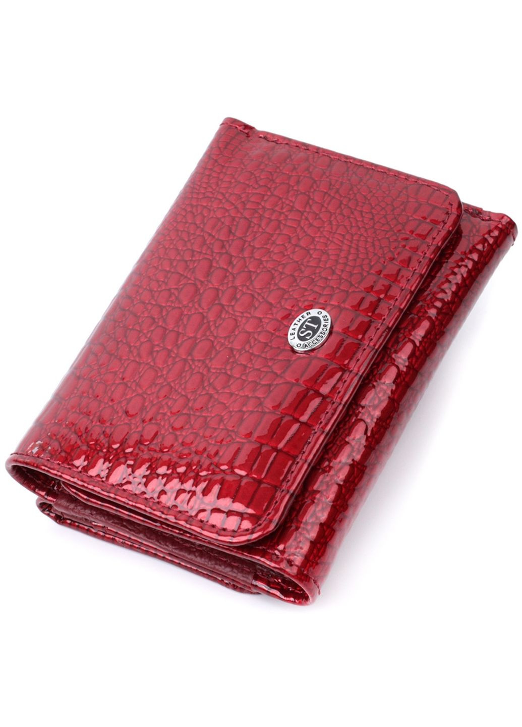 Жіночий шкіряний гаманець 11,5х8,5х2 см st leather (315872979)