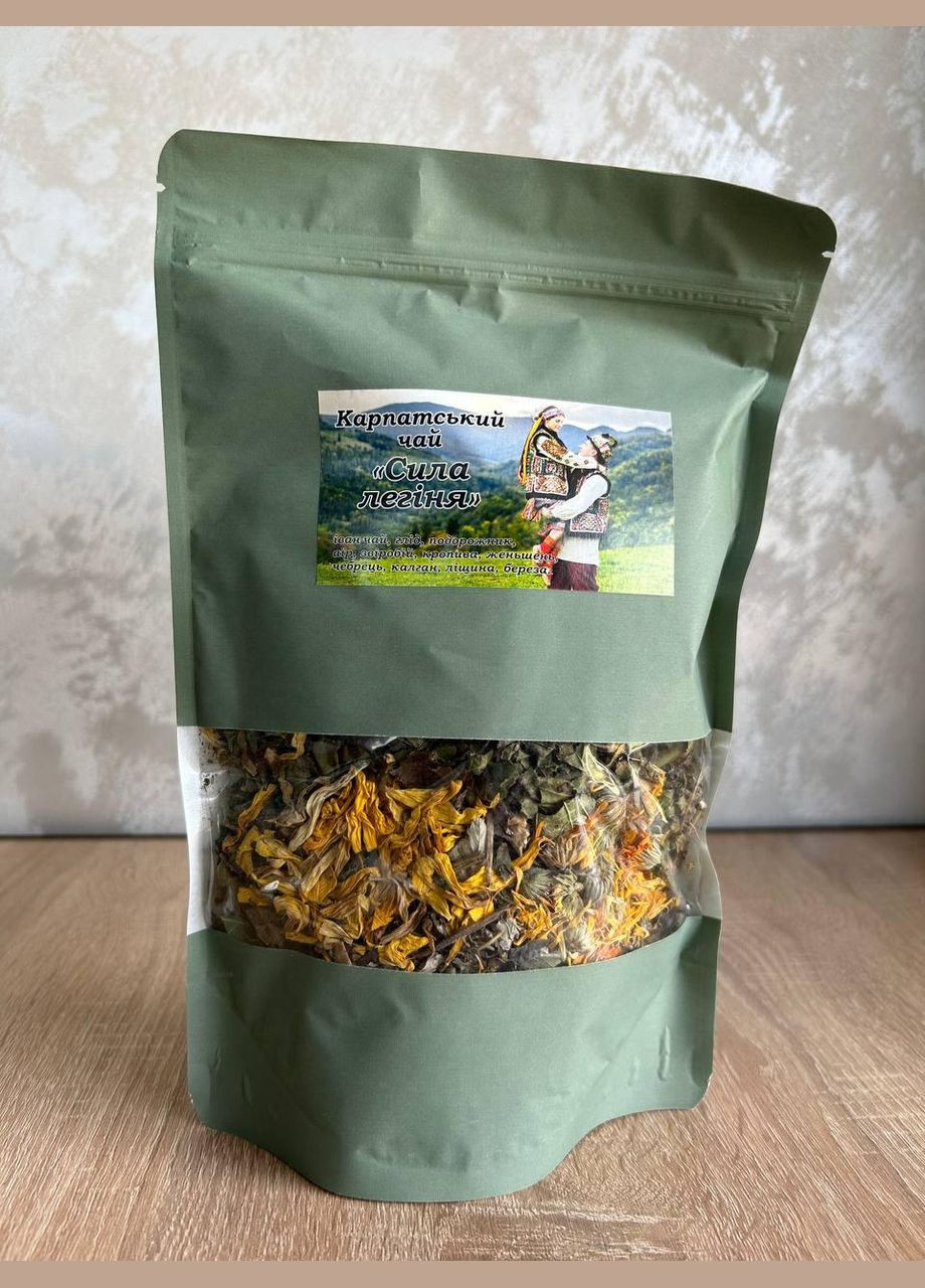 Чай Карпатский трав'яний купаж Сила Легіня 100 грам. No Brand (330774475)