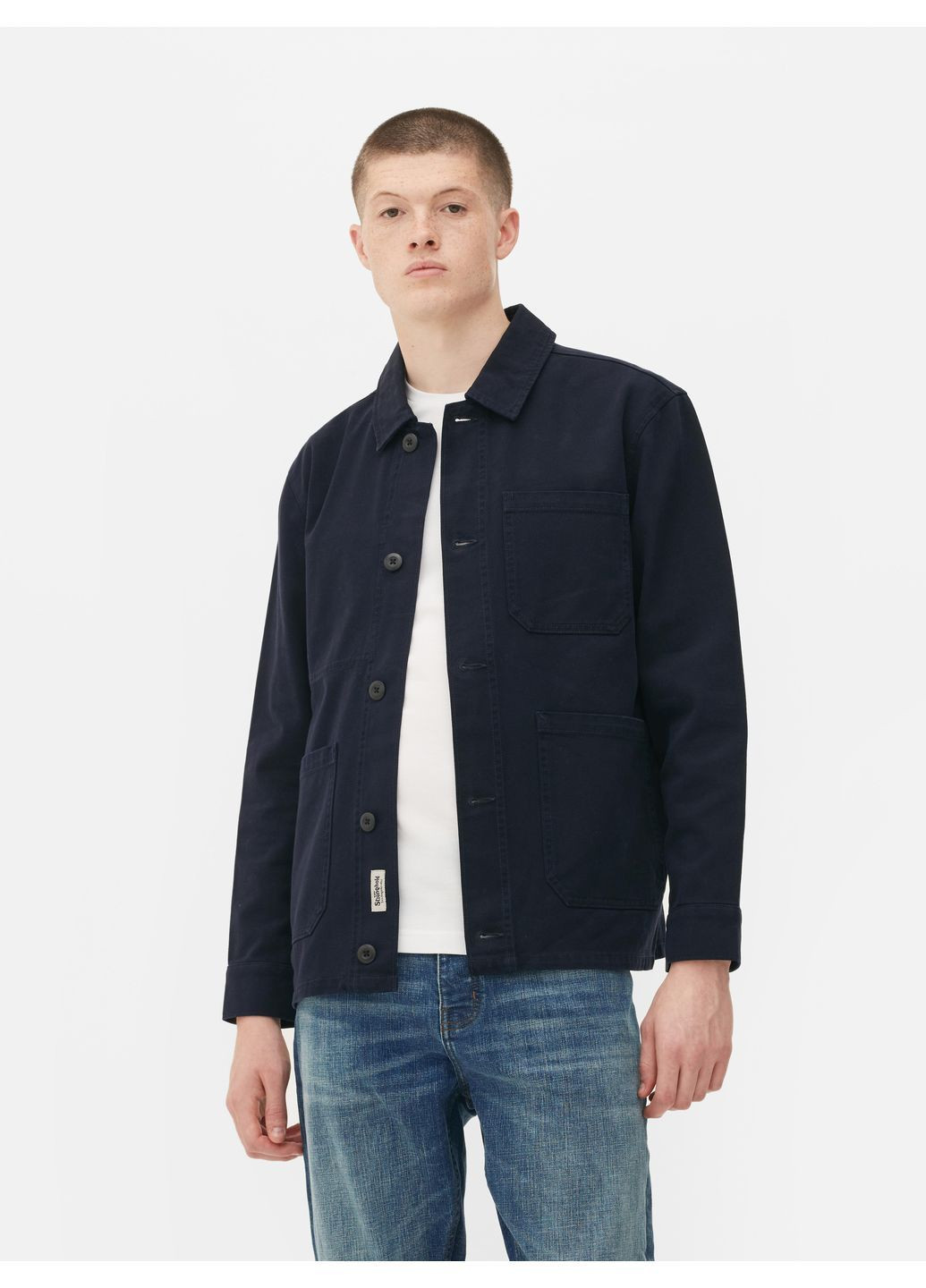 Темно-синя джинсова куртка,темно-синій, Primark