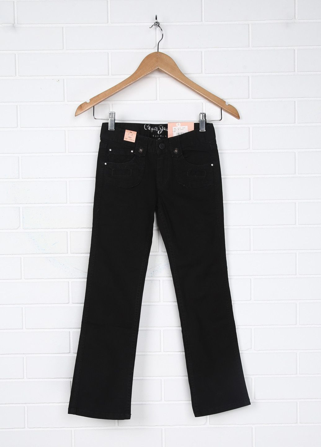 Черные демисезонные джинсы темно-бежевый Pepe Jeans