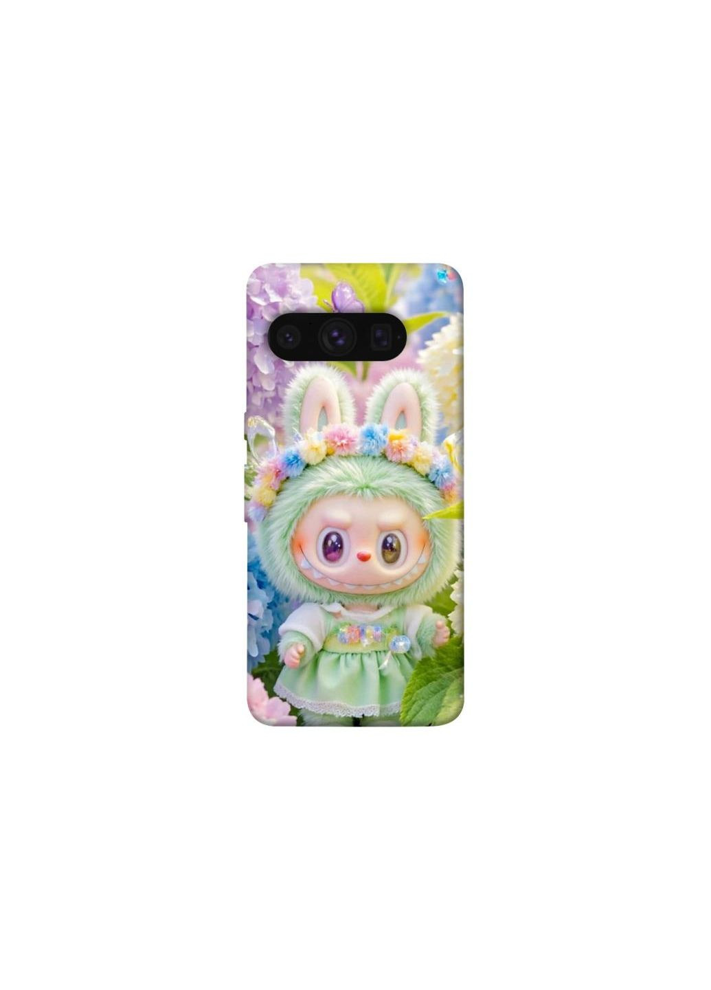 Чохол на Google Pixel 8 Pro Labubu & Flowers ver.2 Frontalka (354681386)