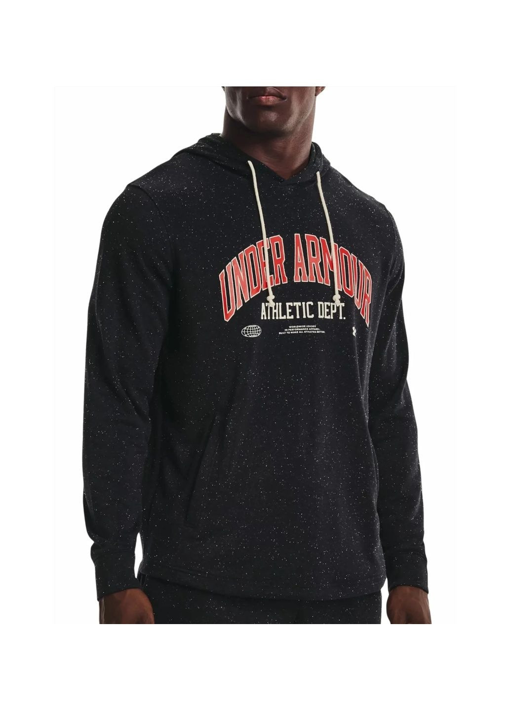 Худи мужские Sweatshirt Rival Try Athlc Dept Black 1370354-001 Under Armour (364837225)