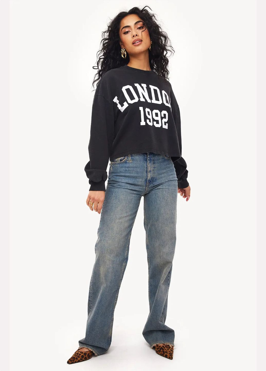 Чорний демісезонний жіночий чорний светр Loavies