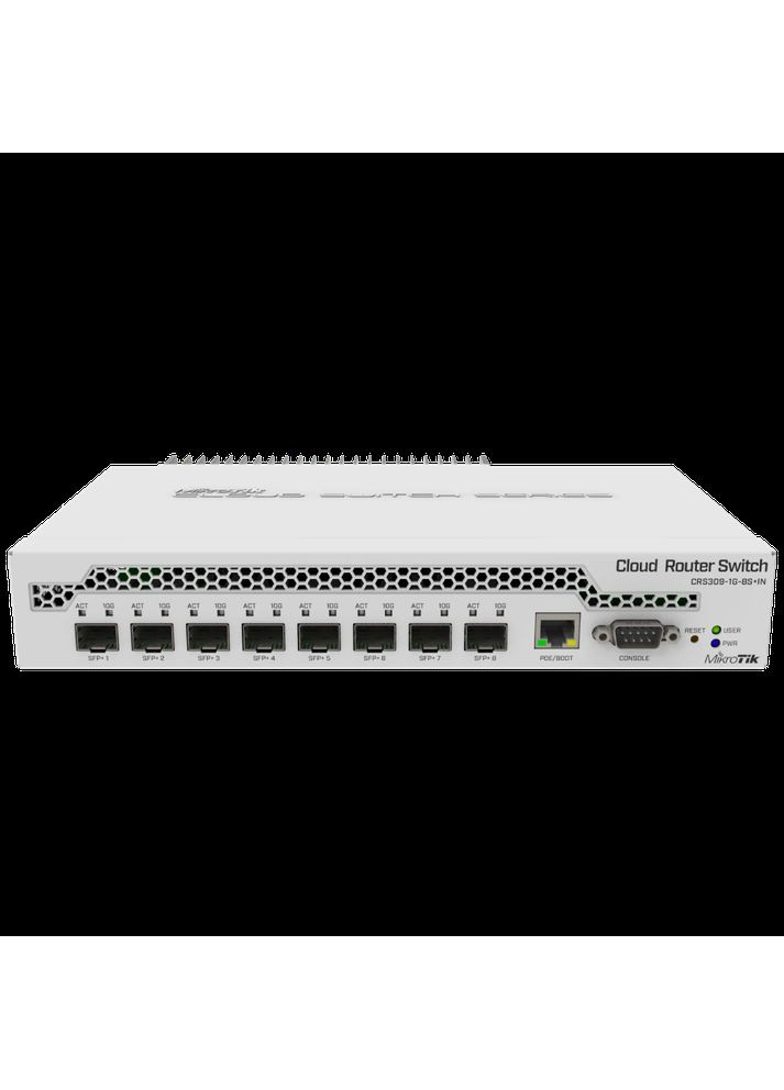 Комутатор 8 портів керований CRS309-1G-8S+IN 10G SFP+ Mikrotik (372817190)