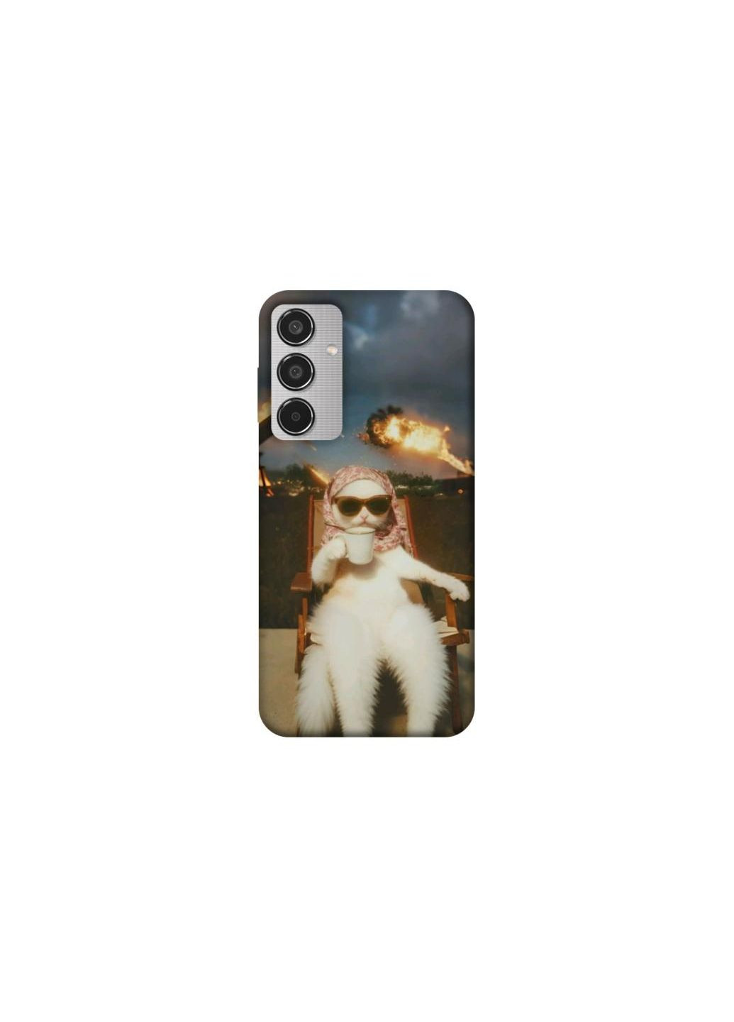 Чехол на Samsung Galaxy M35 Exploding Kittens ver.1 Frontalka (361329282)