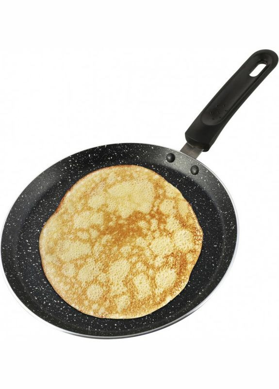 Сковорода мельничная Black Marble Ø28см с мраморным покрытием. Ofenbach (372175449)
