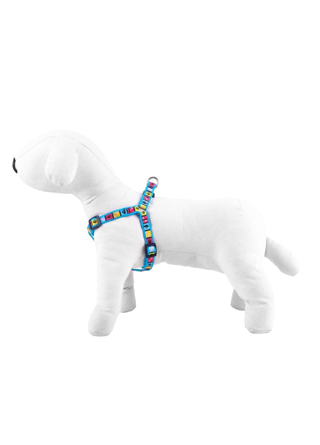 Шлея - нагрудник для собак, ширина - 2,5см, нейлон Happet (353303362)