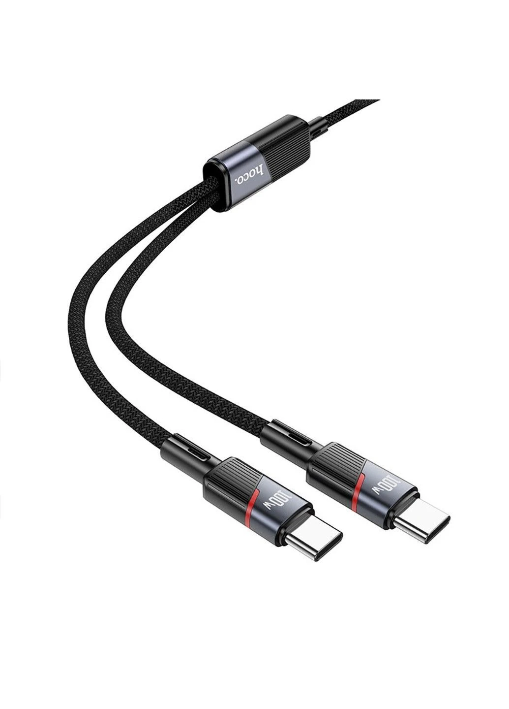 Дата кабель U139 Type-C to Type-C/Type-C 100W (1.2m) Hoco (400158929)