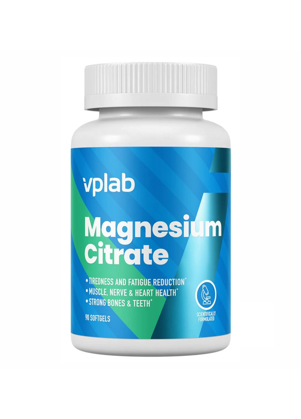Магній Цитрат, Magnesium Citrate - 90 softgels VPLab Nutrition (366031436)