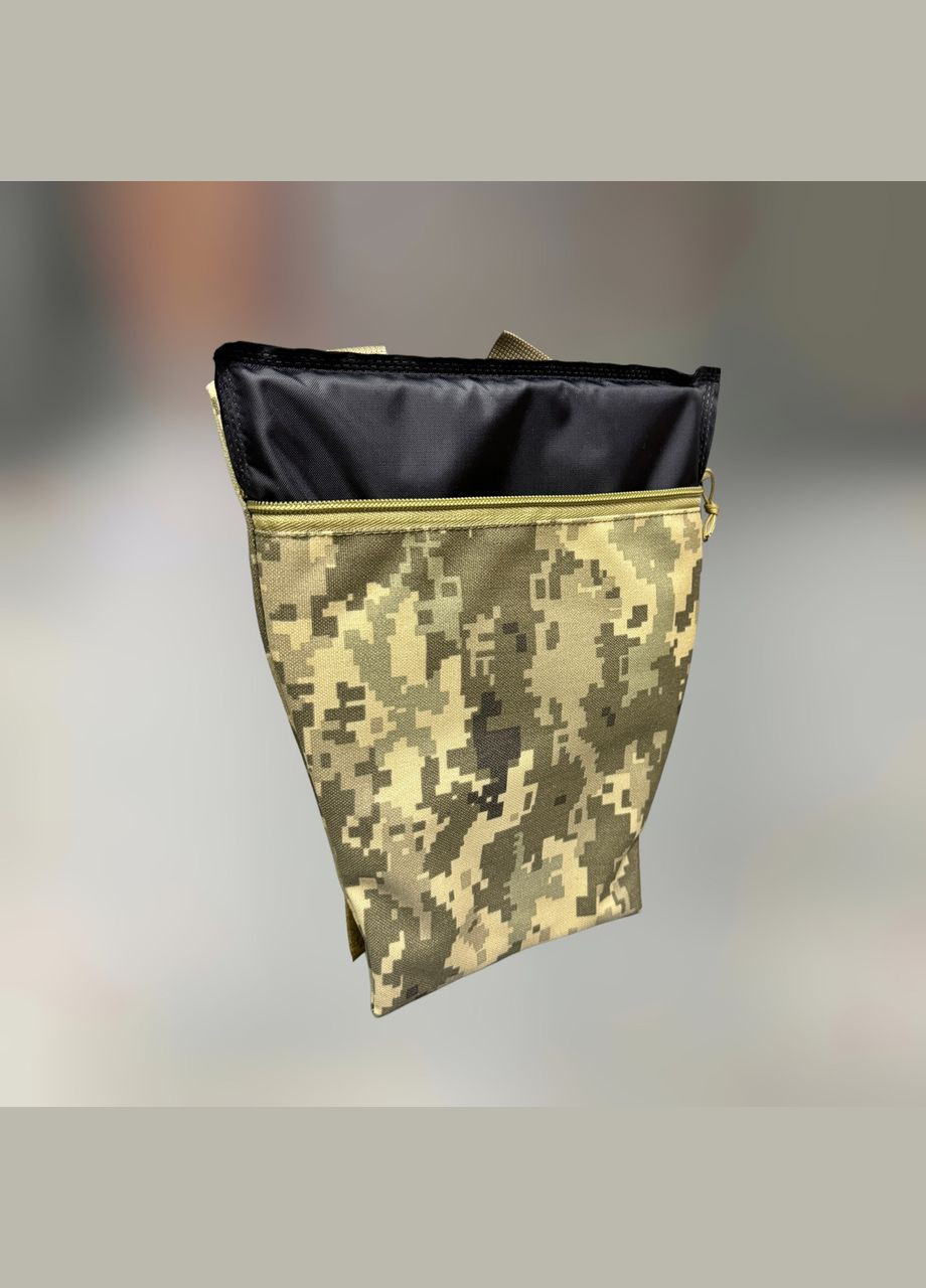 Підсумок з балістичним пакетом 1 класу, фартух напашник для плитоноски, розмір, Піксель, Cordura 1000D Добронь (362601491)