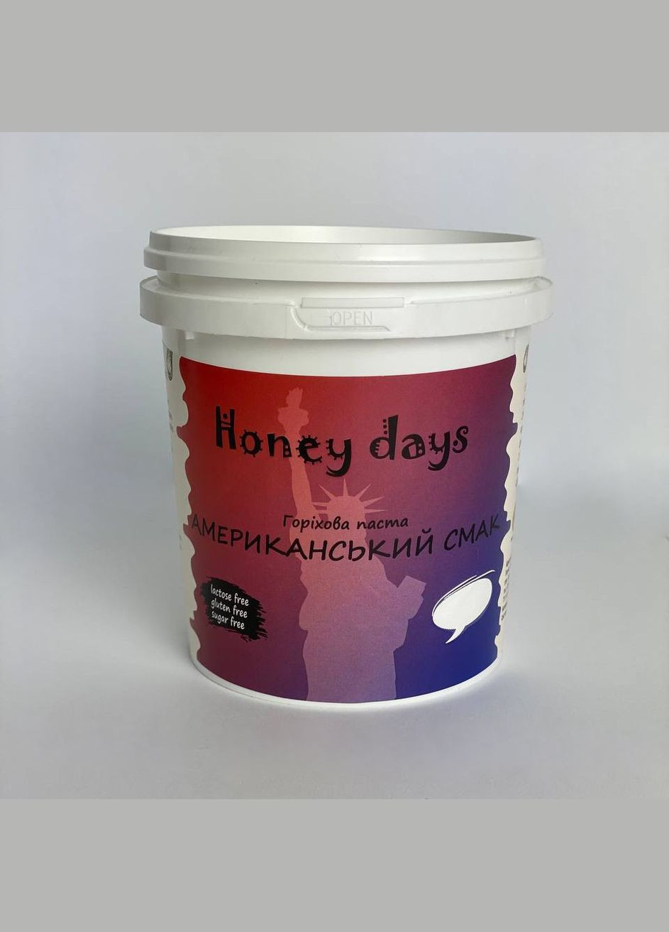 Арахисовая паста Американский вкус 350 г Honey Days (307928108)