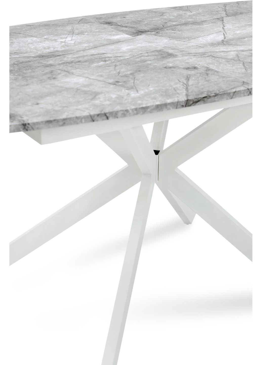 Стіл-трансформер кухонний розкладний RICHARD Білий/Базальт 857481-02 857481 Comfort Line (355467946)