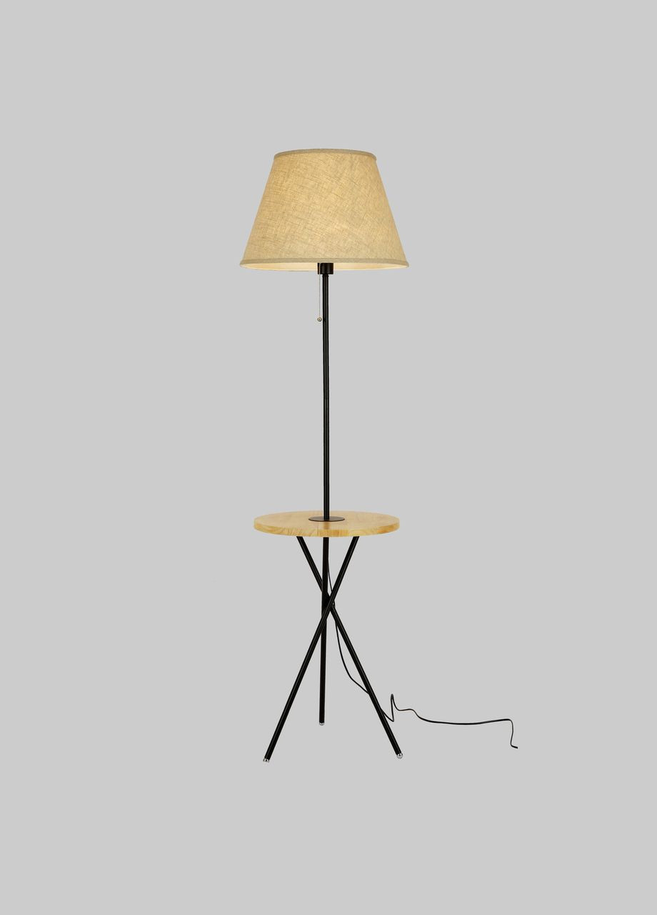 Модерн торшер со столиком (918-F8333-1 WOOD) No Brand (370071346)