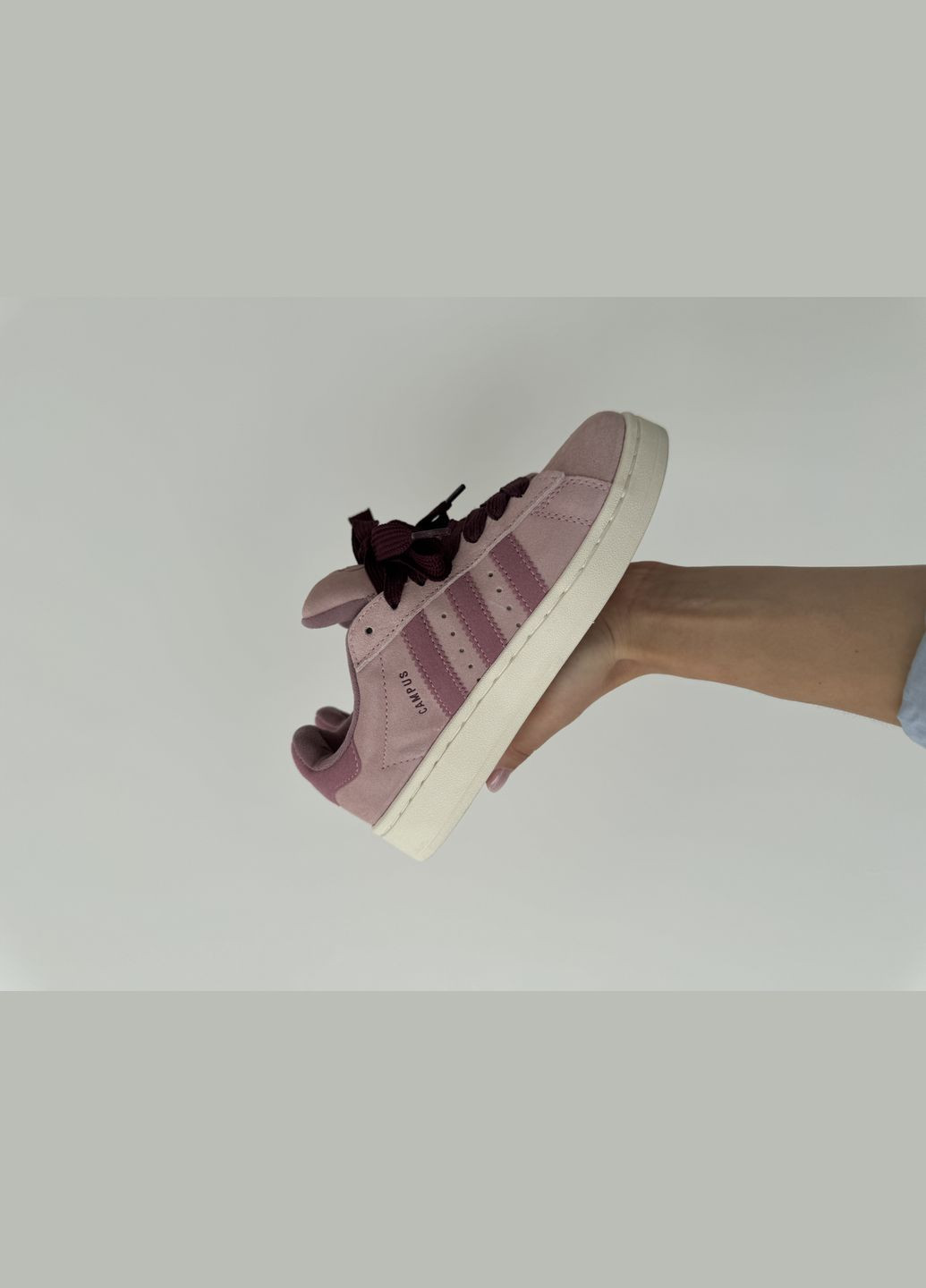 Кроссовки женские Adidas Campus 00s pink | Адидас Кампус розовые No Brand розовые демисезоны (316231448)