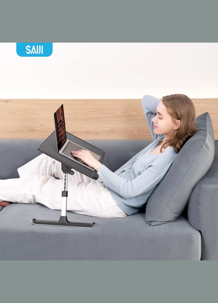 Столик для ноутбука AL33 Black 17` 600 x 330 мм, Laptop Table VHG (334305020)