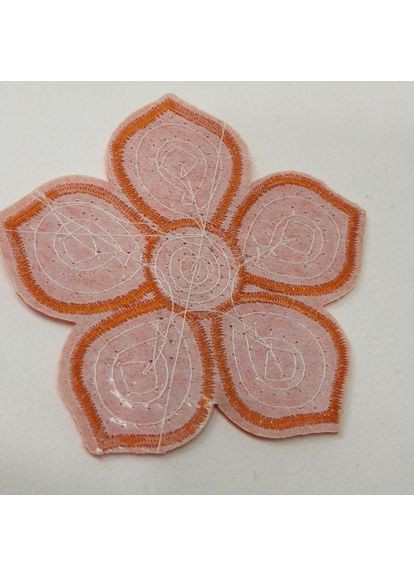 Термонаклейка "Цветочек" - 1 ед, 8х8см цвет #7 Plus-plus (352751481)