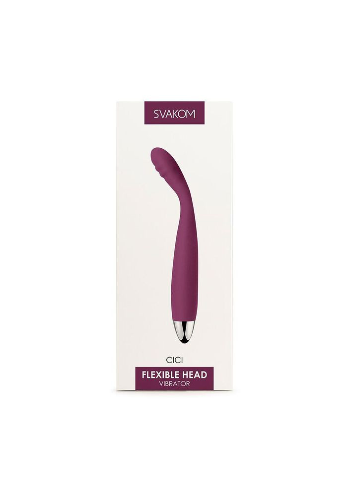 Тонкий вібратор точки G Svakom Cici Violet No Brand (366877760)