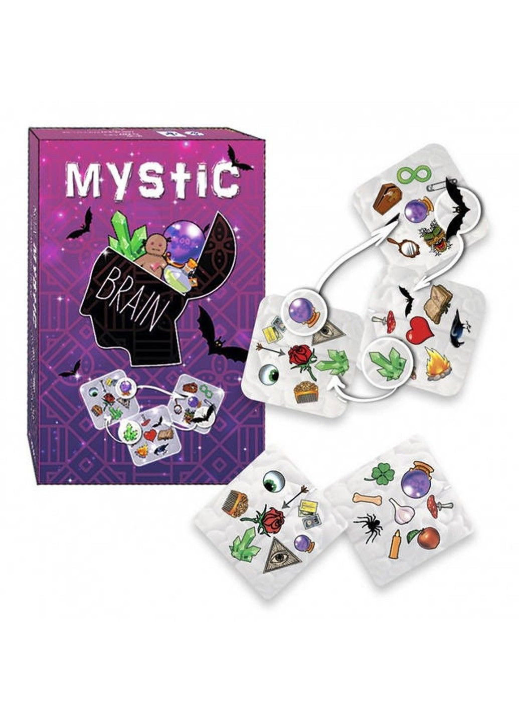 Настольная игра "Brain Mystic" MKE0510, 57 карт Майстер (331296497)