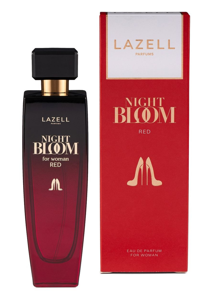 Парфюмированная вода для женщин Night Bloom Red 100 мл Lazell (366971357)