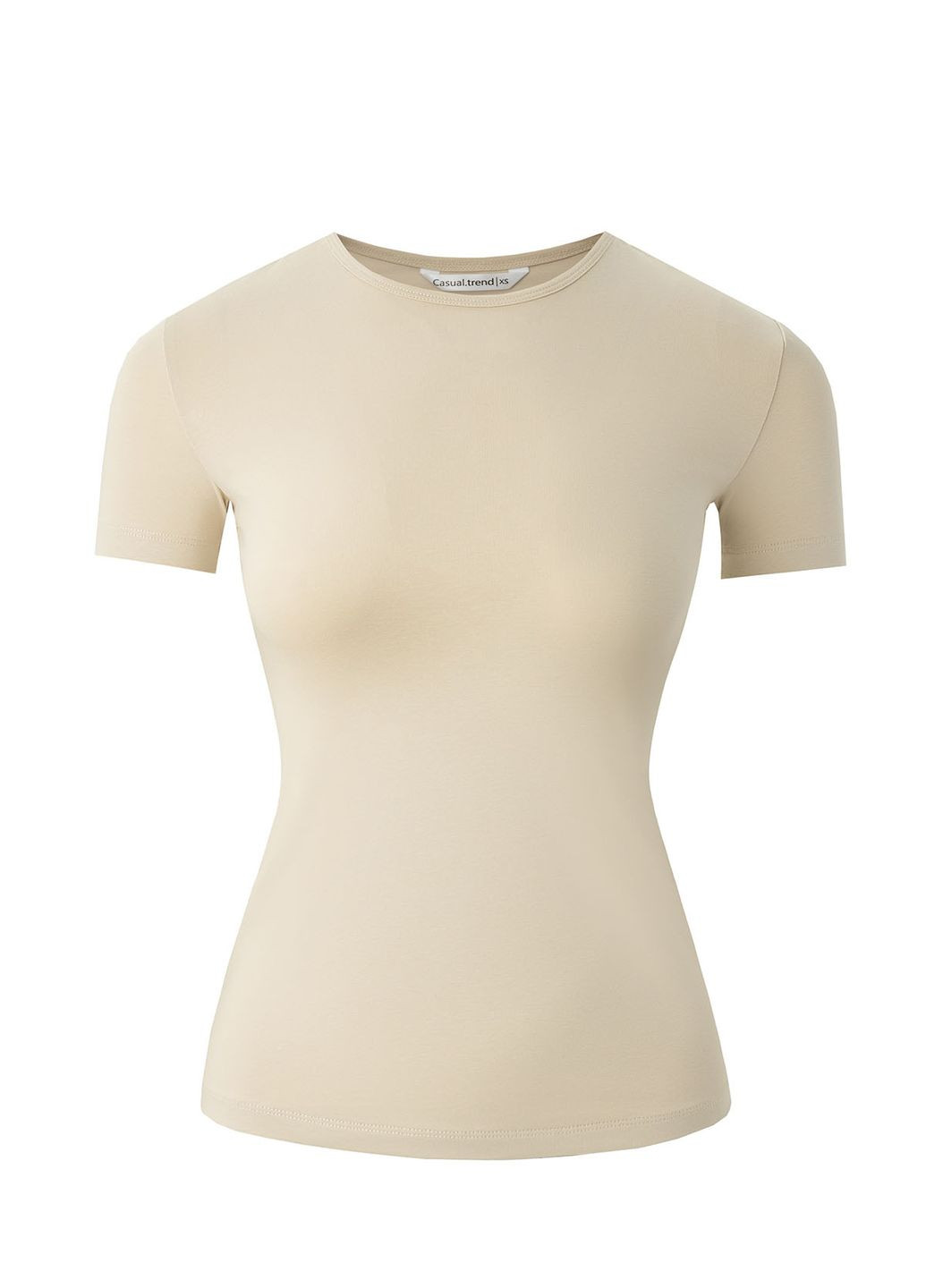 Жіноча приталена футболка (0018500KAPXS) Casual Trend №185 - (358935210)