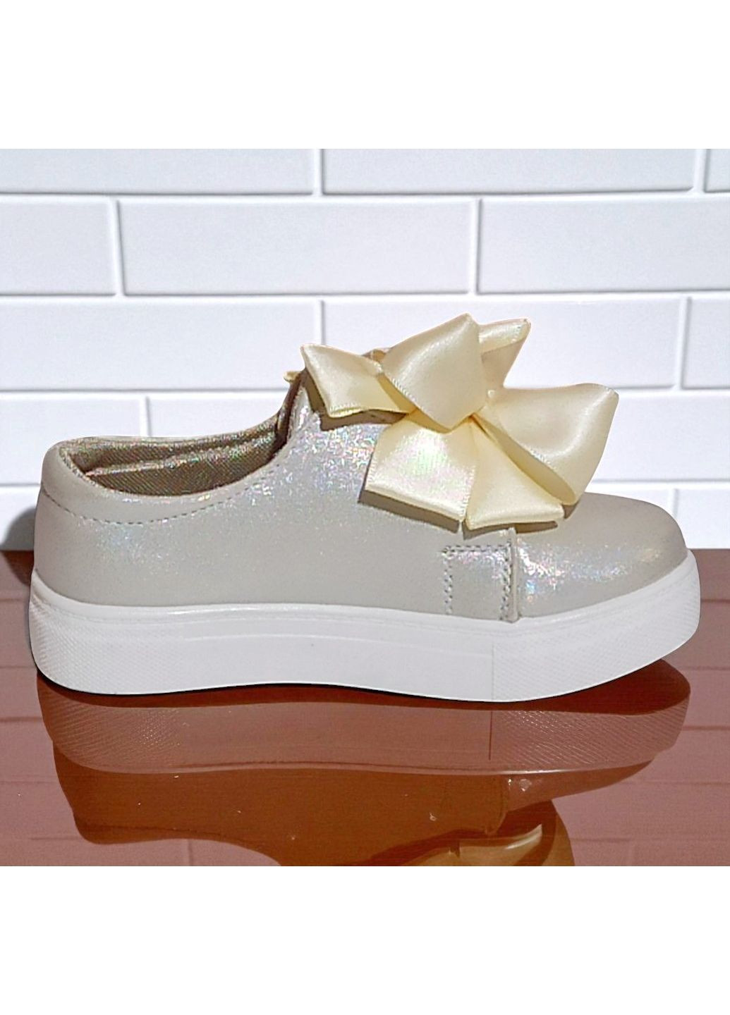 Молочные демисезонные осенние слипоны мокасины туфли с мордашкой для девочки L&D