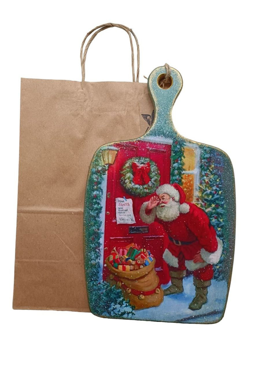 Декоративна обробна дошка з Сантою. Handmade (308071288)