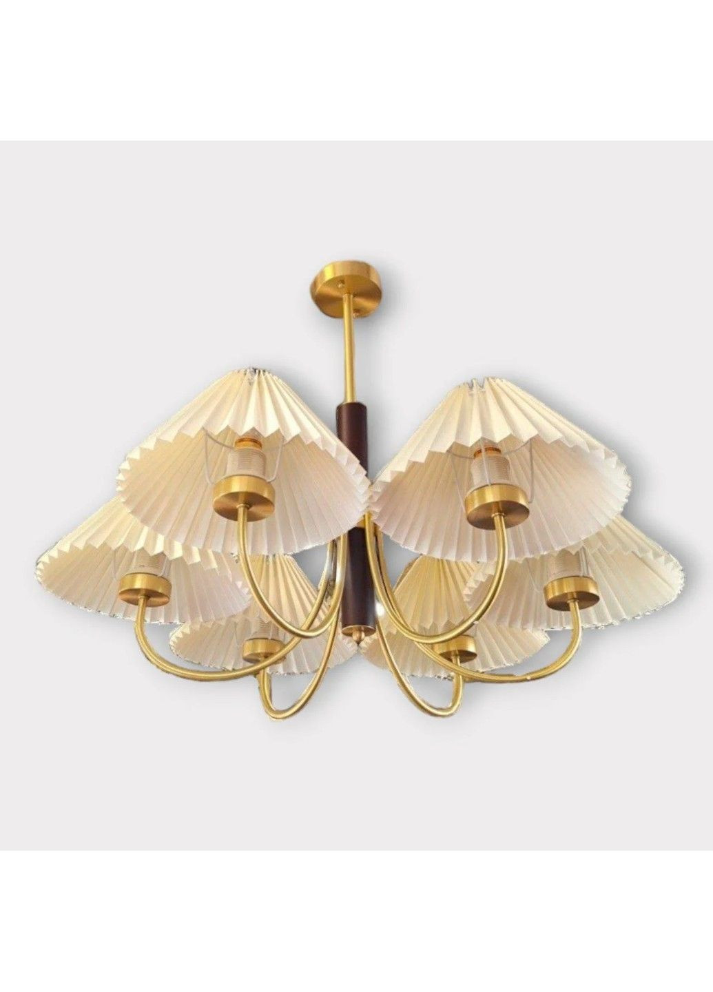 Светодиодная люстра Звон 6006 (Золотая) на 6 плафона No Brand (331640483)
