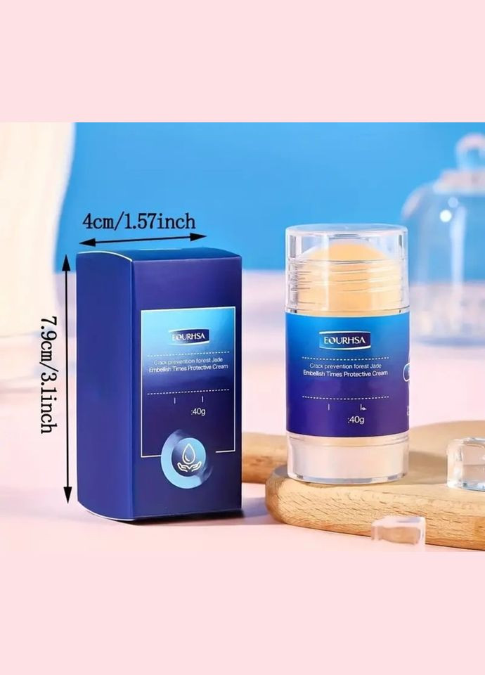 Крем для ніг проти тріщин для сухих і потрісканих ступнів і п'яток з вітаміном Е, 40 мл No Brand (332794773)