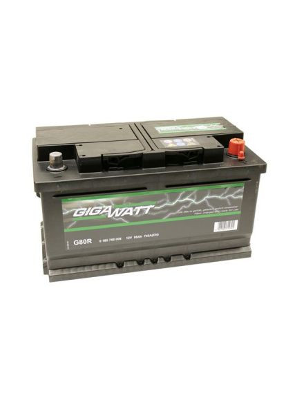 Акумулятор автомобільний (0185758006) Gigawatt 80А (370892461)