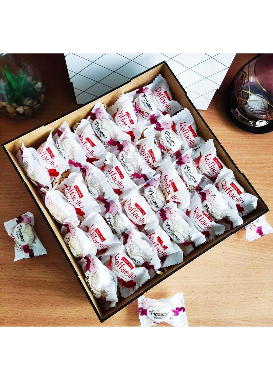 Бокс з цукерками для дівчини на день народження новий рік різдво день закоханих 8 березня свято (ar290) No Brand (360969223)