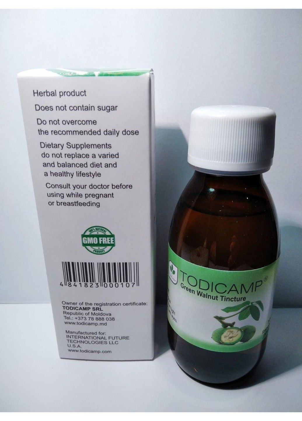 Тодикамп настойка грецкого ореха на керосине 115 мл srl Todicamp (317257130)