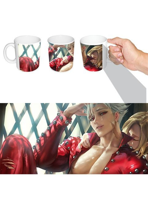 Чашка белая аниме Семь 7 смертных грехов (z0058) No Brand (327007672)