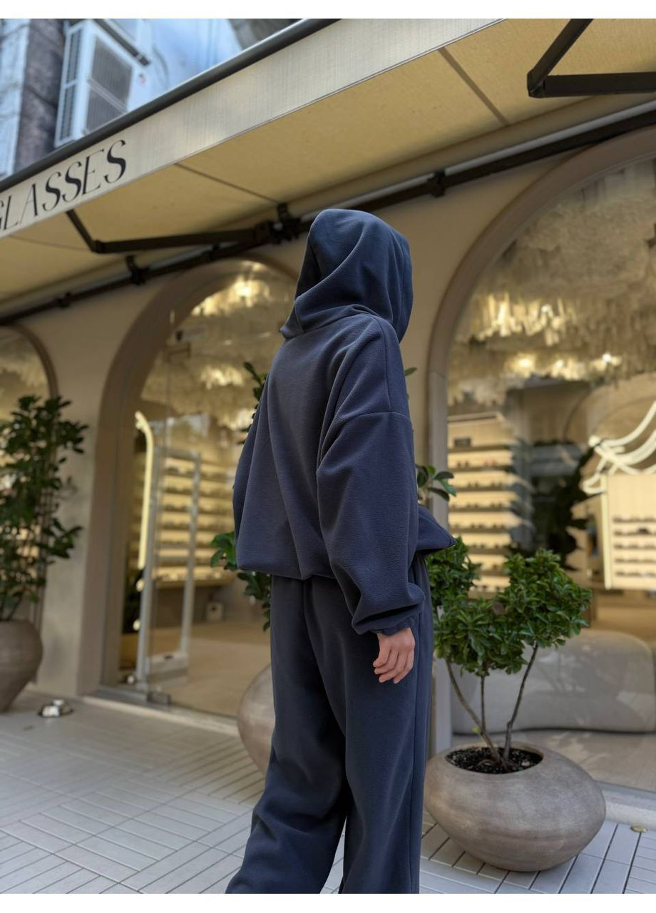 Женский оверсайз костюм флис-полар No Brand Б1432-281/1 (369402766)