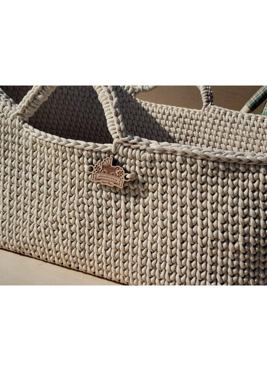 Набір В'язана люлька для немовляти+ пледик No Brand (361203648)