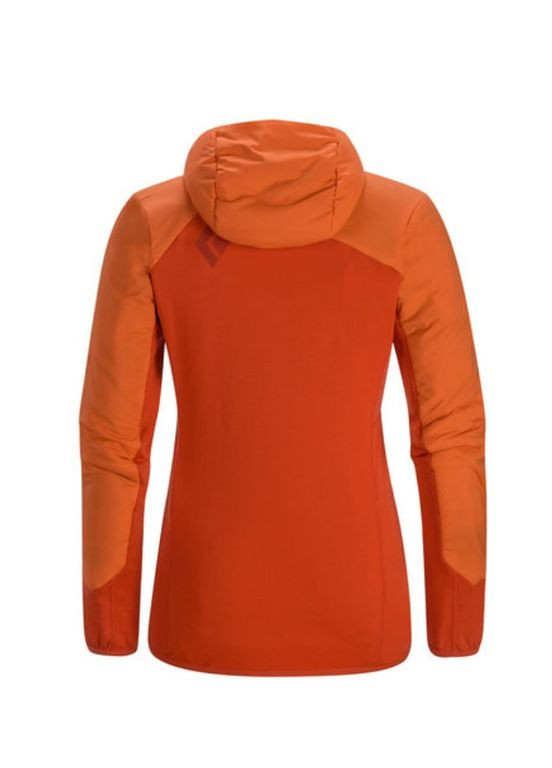 Оранжевая куртка wm's deployment hybrid hoody Black Diamond