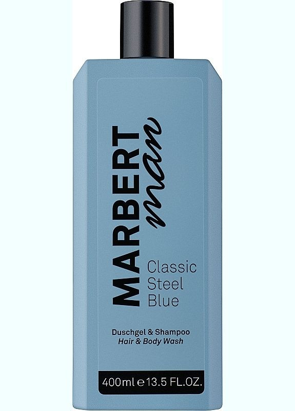 Man Classic Steel Blue - Шампунь-гель для душа 400ml (2-928291) Marbert (369793636)