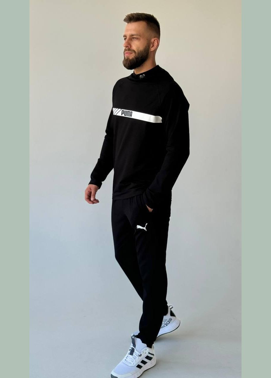 Мужской спортивный костюм Puma черный No Brand (353848678)
